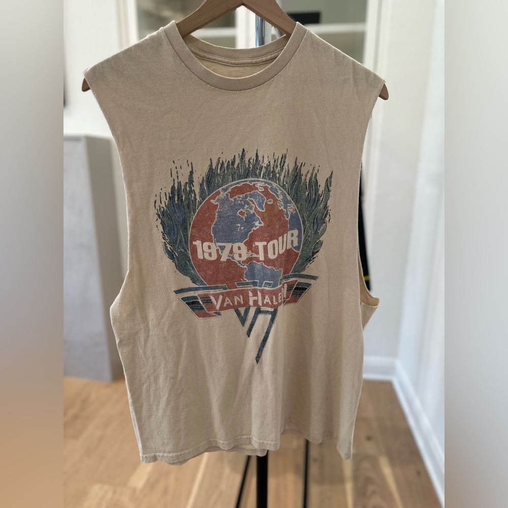 Van Halen 1978 Tour Sleeveless Tee